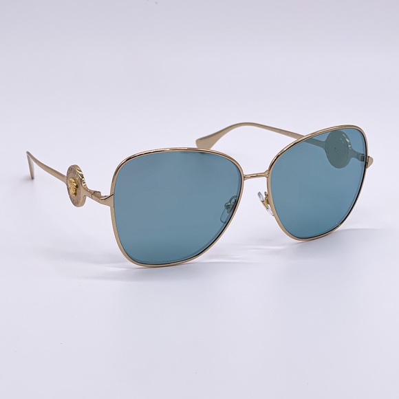 NEW VERSACE VE2256 1002/9C BUTTERFLY WOMEN SUNGLASSES VERSACE MOD 2256 10029C - Picture 10 of 13